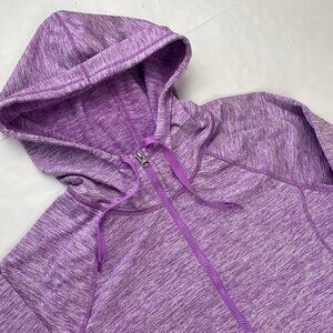 CHAMPION C9 Scuba Hood Active Jacket Women’s 2XL Thumbholes Purple Run Gym Jog